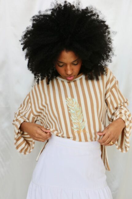 camiseta ana pena | listra bege