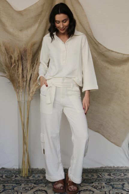 calça eva | off white